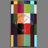 Color Blocking Designer Wanduhr modernes Wanduhren Design leise kein ticken DIXTIME 3D-0320