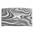 Abstrakt grau marmoriert Designer Wanduhr modernes Wanduhren Design leise kein ticken dixtime 3D-0224