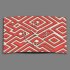 Abstrakt Labyrith rot Designer Wanduhr modernes Wanduhren Design leise kein ticken dixtime 3D-0205