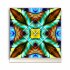 Tischuhr 30cmx30cm inkl. Alu-St&auml;nder -abstraktes Design Kaleidoskop  ger&auml;uschloses Quarzuhrwerk -Wanduhr-Standuhr TU3866 DIXTIME