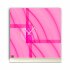 Tischuhr 30cmx30cm inkl. Alu-St&auml;nder -abstraktes Design rosa pink  ger&auml;uschloses Quarzuhrwerk -Wanduhr-Standuhr TU5011 DIXTIME 