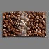 Kaffebohnen Designer Wanduhr modernes Wanduhren Design leise kein ticken dixtime 3D-0138