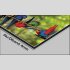 Retro gr&uuml;n orange Designer Wanduhr modernes Wanduhren Design leise kein ticken dixtime 3DS-0246