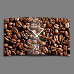 Kaffebohnen Designer Wanduhr modernes Wanduhren Design...