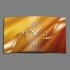 Abstrakt beige caramel Designer Wanduhr modernes Wanduhren Design leise kein ticken dixtime 3DS-0117