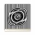 Tischuhr 30cmx30cm inkl. Alu-St&auml;nder- modernes Design grau schwarz  ger&auml;uschloses Quarzuhrwerk -Wanduhr-Standuhr TU5028 DIXTIME
